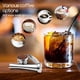 thumbnail image 1 of Prensa de granos de café con base de tamper de café de acero inoxidable (1 pieza, plateada) LingWen 9024715534859, 1 of 1