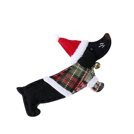 

Outfmvch christmas decorations home decor Cute Christmas Tree Ornament Christmas Tree Pendants Hanging Pendants Plush Craft For Christmas Holiday Party Home Decoration 1PC