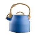 thumbnail image 3 of DimyFew Stainless Steel Kettle, Tea Kettle, Whistling Kettle, Stovetop Kettle with Ergonomic Handle Design, Fast Boiling Process for Household, Workplace, Kit Blue, 3 of 8