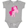 thumbnail image 3 of Inktastic Pink unicorn Girls Baby Bodysuit, 3 of 5