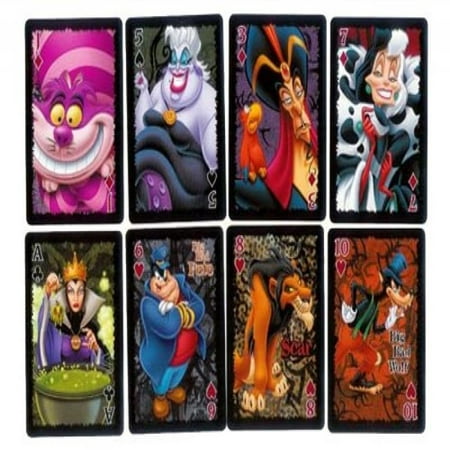 Disney Vile Villains Playing Cards