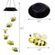 thumbnail image 2 of Campana de viento solar LED MorTime Abeja 25 para colgar en jardín y hogar, 2 of 7