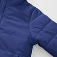 thumbnail image 5 of WRKEKC Kids Puffer Jacket Solid Color Long Sleeve Hoodless Jacket for Girls Boys 6-16 Years Warm Cozy Casual Outerwear Fall Winter Jackets, 5 of 9
