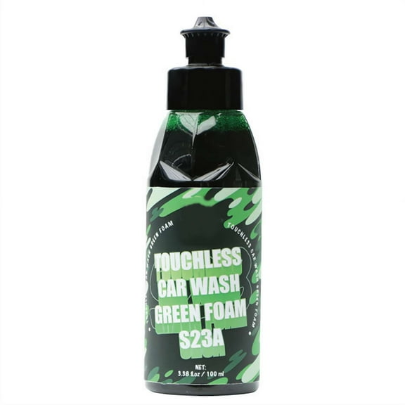 Green Foaming Car Wash Soap Works with Foam Cannons and Guns or Bucket Washes for Cars, Trucks, Motorcycles, RVs
