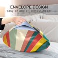 thumbnail image 4 of Yayeee Pillowcase Standard Size Set of 2 Satin Wrinkle Resistant Pillow Case, Colorful Cat, 4 of 7