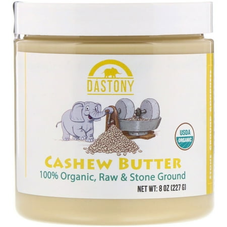 Dastony 100% Organic, Cashew Butter, 8 oz (227 g)