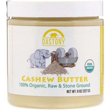 Dastony  100  Organic  Cashew Butter  8 oz  227 g