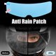 thumbnail image 2 of 4uds 9.65"x2.87" Motocicleta Casco Lluvia Prueba Película Universal Escudo, 2 of 7
