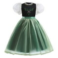 thumbnail image 1 of Girls Anna Costume Dress Princess Snow Party Halloween Cosplay Fancy Dress, 1 of 7