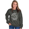 thumbnail image 4 of Hand Eye Crystal Ball Futuristic Spirit Sweatshirt for Men or Women Brisco Brands X, 4 of 6