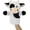 Dairy Cow, variant on Plush Toy Hand Puppet Soft Fuzzy Animal for Baby Story Time Safe Washable Stuffed Adult Hands Fit Interactive Play Sheep