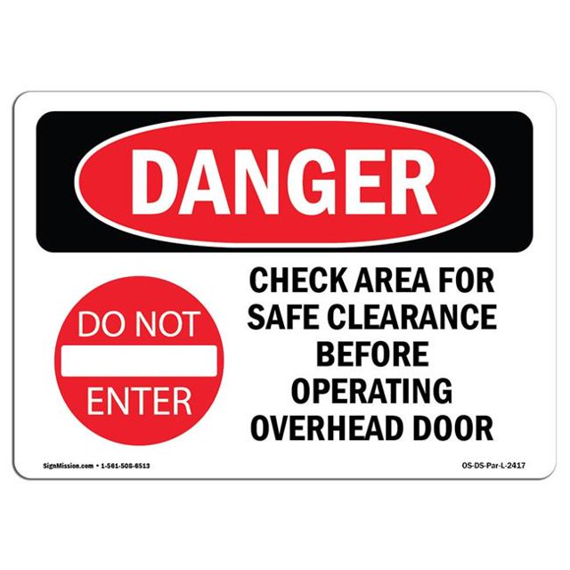 SignMission OS-DS-A-1824-L-2417 18 x 24 Po Signe de Danger OSHA - Pulvérisation Chimique en Cours