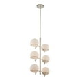 thumbnail image 5 of Kalco Lighting Montauk 9" Modern Glass Pendant in Polished Nickel, 5 of 54