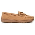 thumbnail image 2 of Minnetonka Men's Suede Everyday Trapper Moccasin Slippers, 2 of 3