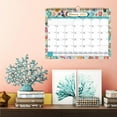 thumbnail image 2 of Home Calendar, Ongmies 2025 Ruled Wall Calendar 18 Month Hanging Calendar Twin Wire Binding Large Wall Calendar Ruled Wall Calendar Perfect for Home or Planning and Organizing, C, 2 of 5