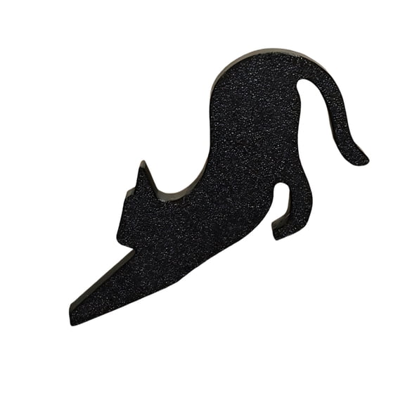 7829 Decorative Doorstop Black Cats Door Stop Plastic Model For Household Use Safety Guards