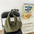 thumbnail image 2 of Nueva versión coreana del bolso de hombro para mujer, bolso de lona de gran capacidad que combina con todo, bolso de clase de estilo literario para estudiantes universitarios, bolso de mensajero, 2 of 5