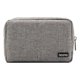 thumbnail image 1 of Bolsa portátil, bolsa de almacenamiento multifunción, bolsa de viaje para computadora portátil, adaptador de CA, cargador de banco de energía, cable gris, 1 of 5