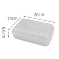 thumbnail image 2 of Egg Holder Egg Container Refrigerator Storage Container PP Egg Bucket with Lid Egg Tray Clear, 2 of 9