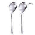 thumbnail image 3 of CAROOTU Kitchen Skimmer Spoon for Cooking Stainless Steel Slotted Spoon with Hang Hole for Filtering, 3 of 7