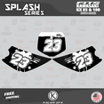 thumbnail image 4 of Kalair GFX Graphics Kit for Kawasaki KX85 (2001-2013) Splash Series, 4 of 5