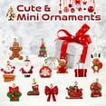 thumbnail image 5 of -piece Set of Christmas Ornaments Calendars Advent Gifts Decor Countdown Resin, 5 of 6