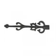 Renovators Supply Black Wrought Iron Garage Door Decorative Hardware 11 ...