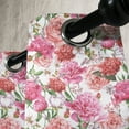 thumbnail image 4 of Ambesonne Shabby Flora Grommet Curtain, Spring Garden Roses, 50" x 63", Pale Pink Hot Pink, 4 of 6