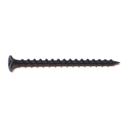 #6 x 1-5/8" Black Phosphate Phillips Bugle Head Drywall Screws (50 pcs.)