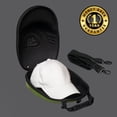 thumbnail image 4 of Atzi Hats Case for Baseball Caps Hard Travel Hat Case Cap Carrier Hats Storage Box Shoulder Strap Carabiner Fits 6 Hats, 4 of 9