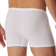 thumbnail image 4 of Schiesser Men's Shorts 2-Pack - Pants, Boxer, Essentials, Cotton Stretch White L (Large), 4 of 4