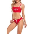 thumbnail image 2 of Women's Guard Two Piece Swimsuit-(FGN03)-Red-14, 2 of 5