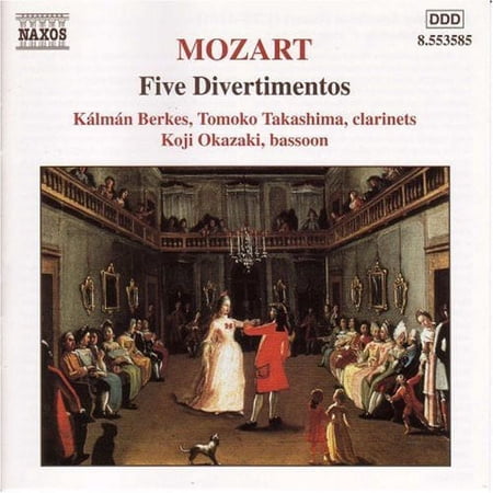 W.A. Mozart - 5 Divertimentos K 439B - Music & Performance - CD