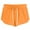 Orange, variant on Timegard Running Shorts for Women Plus Size Elastic Waist Drawstring Sweat Shorts Casual Loose Workout