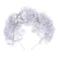 thumbnail image 1 of Rose Flower Headband Decorative Hair Hoop Hair Accessory for Wedding & Festival, 1 of 10
