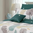 thumbnail image 2 of North Home WILSON00DCQN Wilson Ensemble de Housse de Couette, Format Grand Lit, 2 of 4