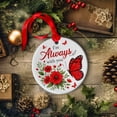 thumbnail image 3 of in loving memory Ornament Christmas, Memorial Ornament Ceramic Christmas, Bereavement Ornament, Bereavement, Family Loss, Memorial Quote Gift Keepsake, 3 of 6