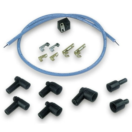 Moroso Spark Plug Wire Repair Kit Blue Max Spiral Core 8 mm Blue P/N 73235