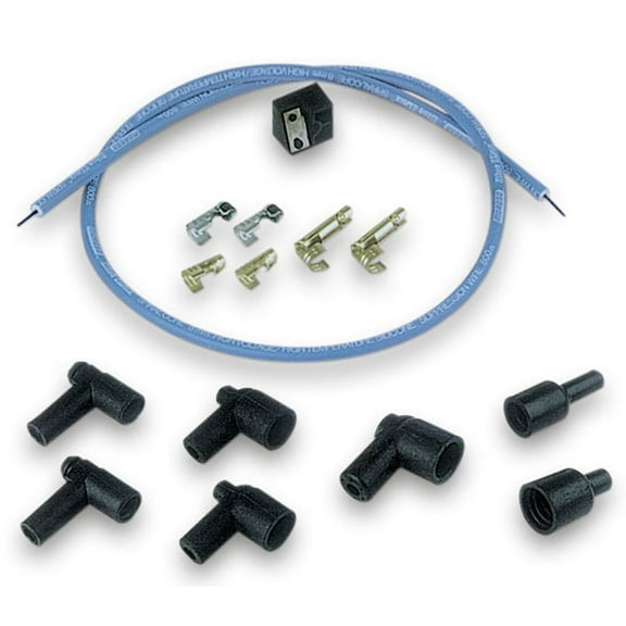 Moroso Spark Plug Wire Repair Kit Blue Max Spiral Core 8 mm Blue P/N 73235