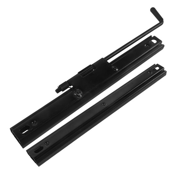 Beaupretty 1Pair Universal Seat Slider Kit Black Seat Mounting Rails for Various Car Models