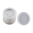 thumbnail image 1 of Vaso redondo de silicona para velas, molde cilíndrico para velas, maceta para flores, bandeja para joyas, contenedor de almacenamiento para regalo de Patrón de flores, 1 of 8