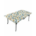 thumbnail image 6 of Spring Daisy Rectangle Tablecloth, Waterproof Elastic Fitted Table Covers for 3 Foot Tables, 24x36inch Decorative Tablecloths for Picnic, Camping, Outdoor, Country Pastoral Spring Botanical Flowers, 6 of 6