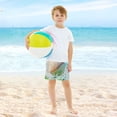 thumbnail image 6 of joogoo Baseball with Leaf Boys Swim Trunks Beach Swimsuit Shorts Boxer 9-11Y, 6 of 8