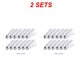 thumbnail image 1 of Pinzas de plástico para ropa con cuerda colgante, pinzas multifuncionales a prueba de viento, toallas, calcetines, perchas para ropa, 12/24 unidades por paquete, 1 of 5