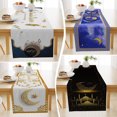 thumbnail image 4 of Ramadan Kareem Tablecloth Runner - Islamic Holiday Decor for Home, Gold Mosque Pattern Kitchen Dining Table Decorations 2024 Eid Mubarak Party Essentials, 4 of 4