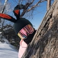thumbnail image 3 of Jiibva Knit Ski Helmet Cover Bunny Ear Skiing Caps Cover Unisex Ski Helmet Cover for Snowboard, Winter Sports Helmet Accessories, 3 of 7