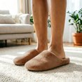 thumbnail image 2 of Agkizg Womens Fall Winter Slippers, House Slippers, Soft Warm Plushes House Slippers Comfortable Casual Indoor Winter Home Slippers, 2 of 7