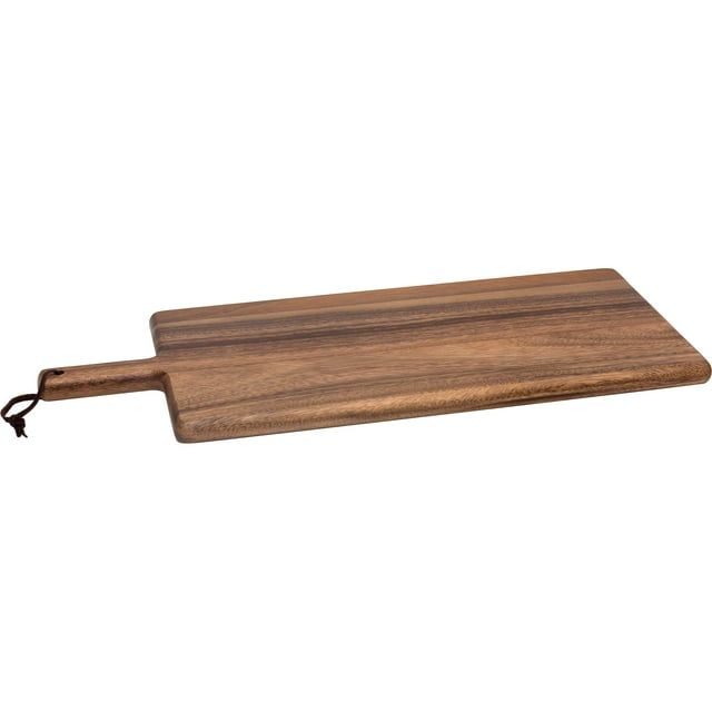 Lipper International Tabla Para Cortar Y Servir De Cocina De Madera De Acacia, 21-1/2" X 8-3/4" X 3/4""
