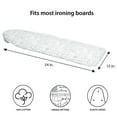 thumbnail image 4 of Simplify Scorch Resistant Ironing Board Cover & Pad in White, 4 of 7