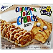 Cinnamon Toast Crunch Treats Now 8 Bars Per Box Pack Of 6